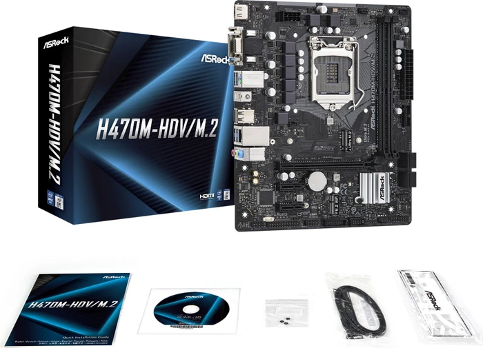 ASRock H470M-HDV/M.2 (Intel 1200)