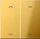 Jung Wippe 2fach, F10, mit Pfeilsymbolen, Serie LS, goldfarben (GO 102 P)