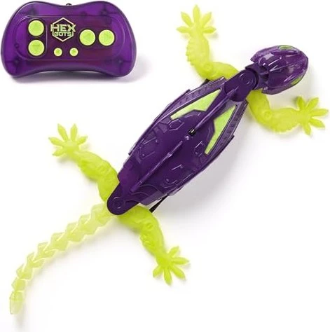 Hex Bots RC Leuchtender Gecko, der an Wänden hochkrabbelt