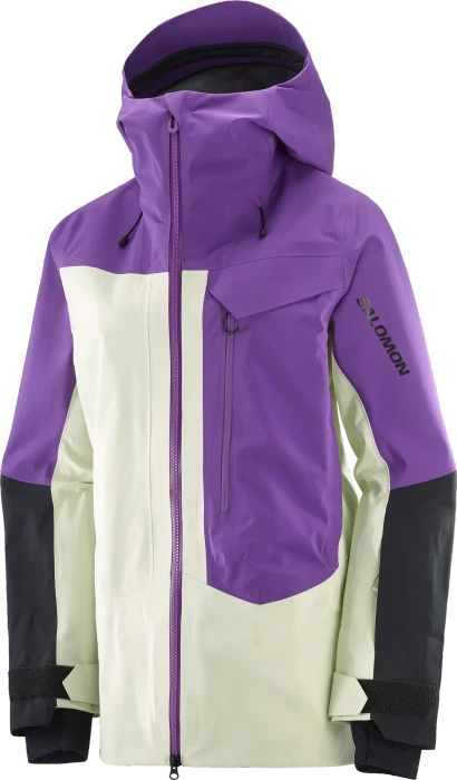 Salomon Moon Patrol Gore-Tex Funktionsjacke royal purple/almond milk (Damen)