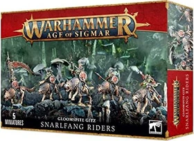 Games Workshop Warhammer Age of Sigmar - Gloomspite Gitz - Snarlfang Riders