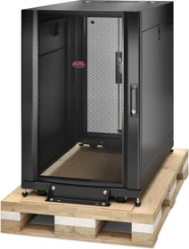 APC NetShelter SX Serverschrank 18HE, stoßdämpfendes Shock Packaging, IP2X, 1070mm tief