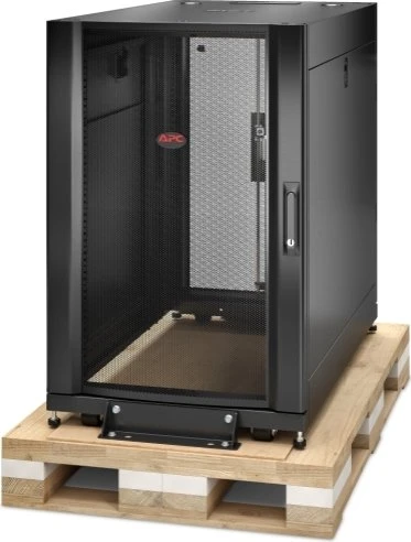 APC NetShelter SX Serverschrank 18HE, stoßdämpfendes Shock Packaging, IP2X, 1070mm tief