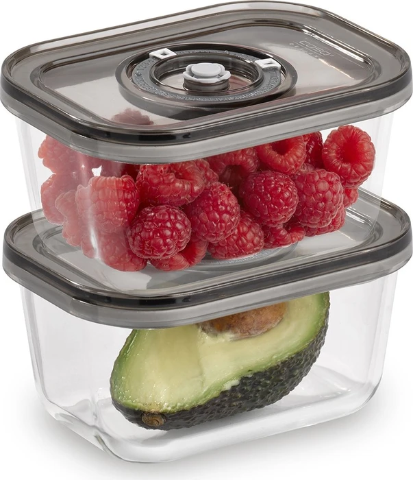 Caso VacuBoxx Eco Duo S Vakuumbehälter-Set, 2-tlg.
