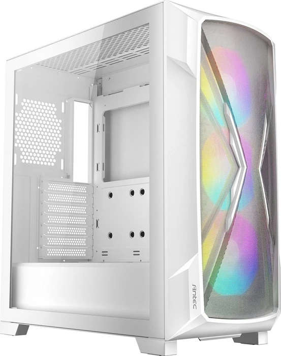 Antec Dark League Dark Phantom DP505 White, weiß, Glasfenster