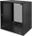 LogiLink 19" Wandschrank ECO 12HE, montiert, Sicherheitsglastür, schwarz, 400mm tief (W12C55B)