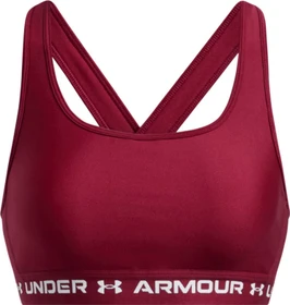 Under Armour Armour Mid Crossback Sport-BH cardinal/white (Damen)
