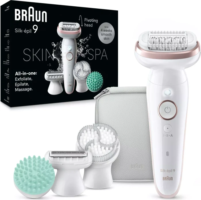 Braun Silk-epil 9 9-080 SensoSmart Wet&Dry SkinSpa