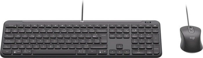 Logitech MK620 Signature Slim Wired Combo for Business Graphite, USB-C, FR