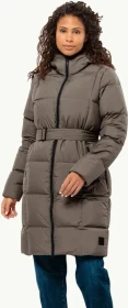Jack Wolfskin Frozen Lake Funktionsmantel cold coffee (Damen)