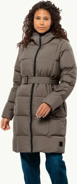 Jack Wolfskin Frozen Lake Funktionsmantel cold coffee (Damen)