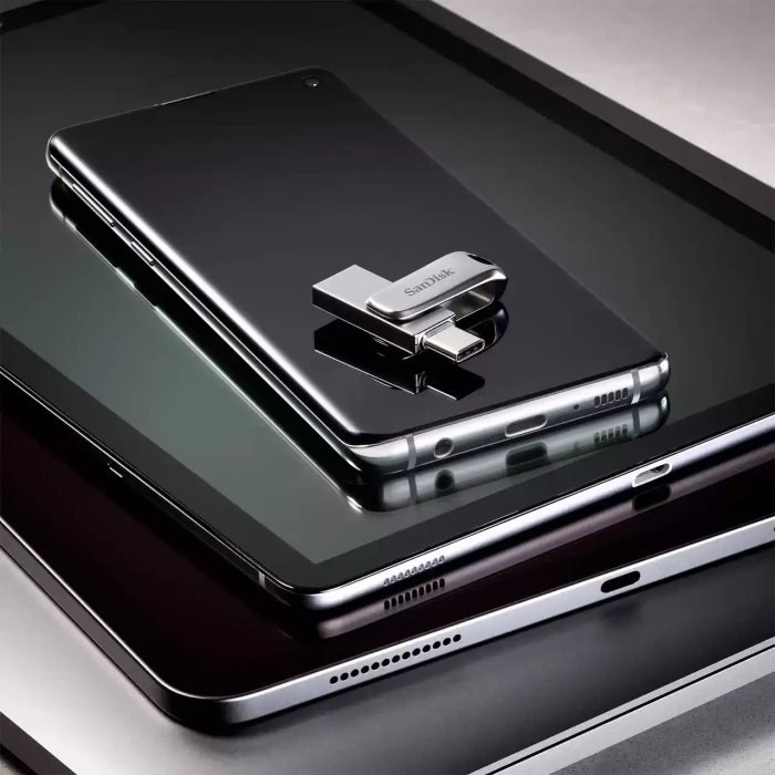 SanDisk Ultra Dual Drive Luxe 32GB silber, USB-A + USB-C, USB 3.2 Gen 1×1