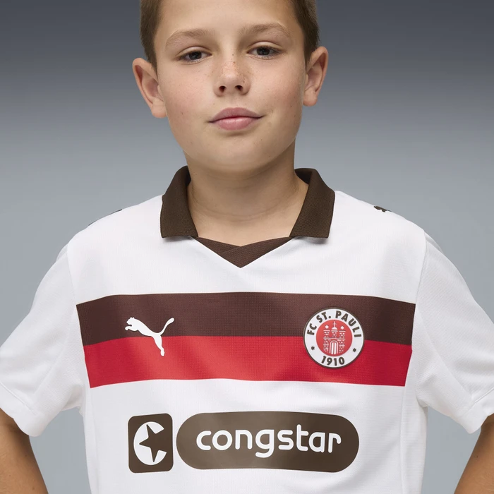 Puma FC St. Pauli 2025/2026 Auswärtstrikot kurzarm (Junior)