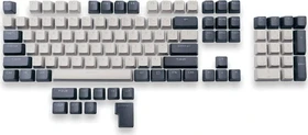 Mountain Mineral Keycap Set, Kunststoff (PBT) Double-Shot, weiß/schwarz, 113 Tasten (104+9), ANSI-US