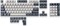 Mountain Mineral Keycap Set, Kunststoff (PBT) Double-Shot, weiß/schwarz, 113 Tasten (104+9), ANSI-US Vorschaubild