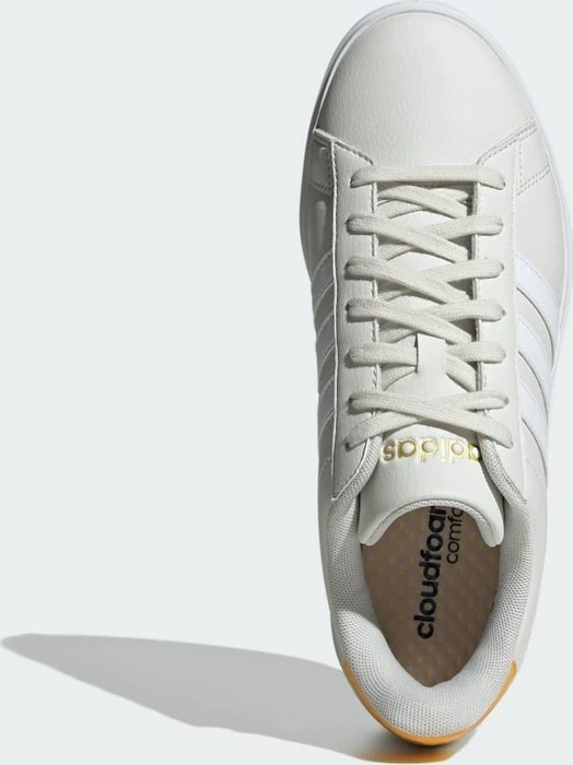 adidas Grand Court Cloudfoam Lifestyle Court Comfort orbit grey/cloud white/preloved yellow (Damen)