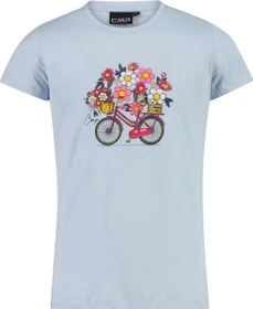 CMP Bio Baumwolle T-Shirt kurzarm sky blue (Junior)