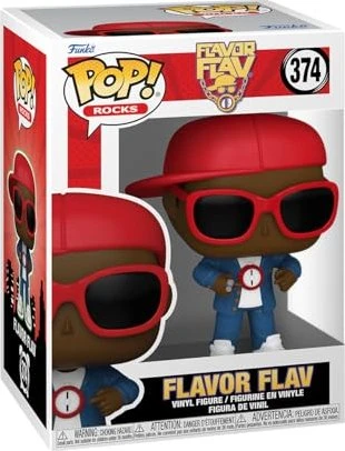 FunKo Pop! Rocks - Flavor Flav - Flavor Flav with Red Clock Necklace