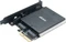 Akasa M.2 PCIe and M.2 SATA SSD adapter card with RGB LED light and heatsink Vorschaubild