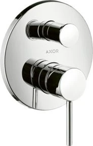 Hansgrohe Axor Starck Wannenmischerarmatur mit Pingriff polished goldoptik