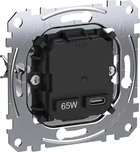 Merten Merten inserts USB Ladestation-Einsatz mit Power-Delivery-Technologie 65W Ladeleistung