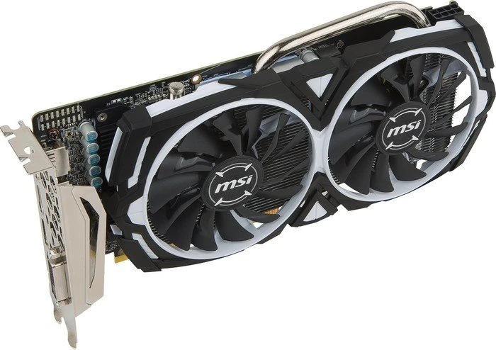 MSI Radeon RX 470 Armor 4G OC, 4GB GDDR5, DVI, HDMI, 3x DP