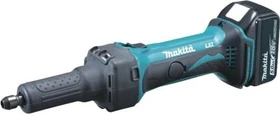 Makita DGD800RTJ Akku-Geradschleifer inkl. MAKPAC + 2 Akkus 5.0Ah