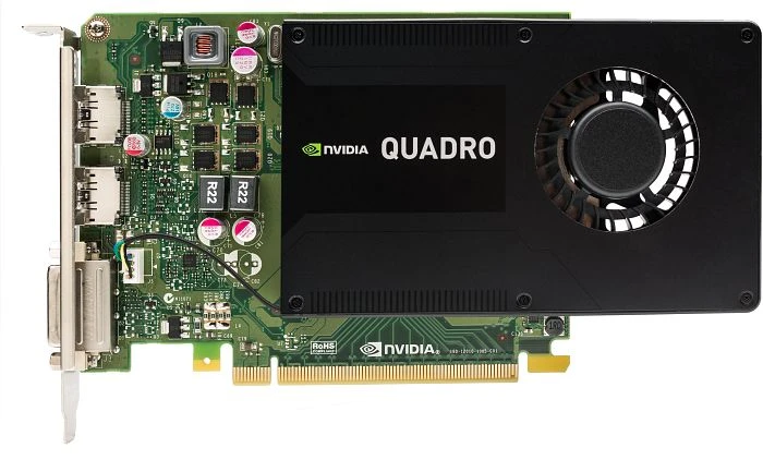 PNY Quadro K2200, 4GB GDDR5, DVI, 2x DP