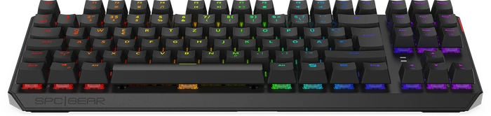 Endorfy SilentiumPC SPC Gear GK630K Tournament, LEDs RGB, Kailh BLUE, USB, DE