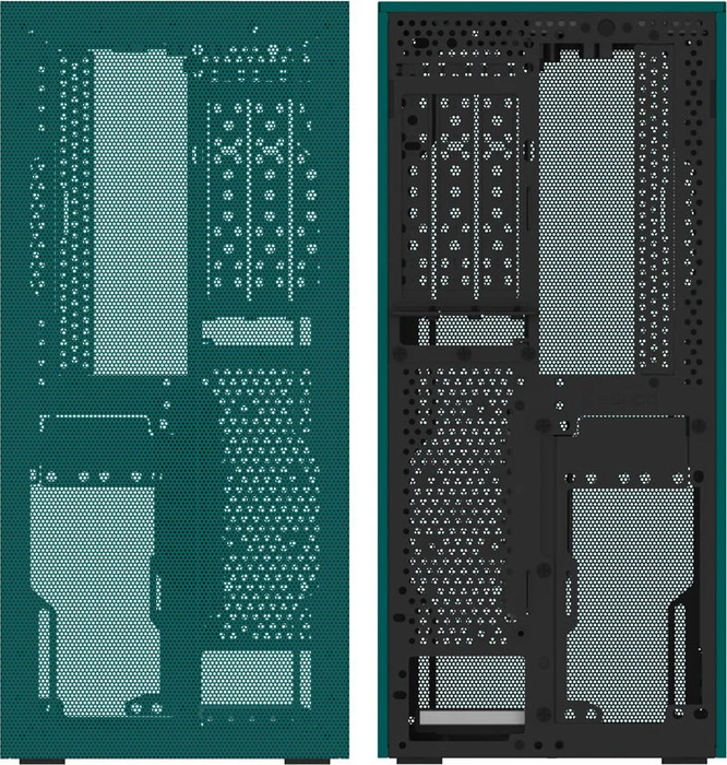 SSUPD Meshroom S Peacock Blue, blau, PCIe 4.0 Edition