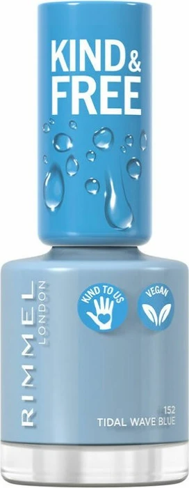 Rimmel Kind & Free Nagellack 152 Tidal Wave Blue, 8ml