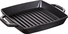 Zwilling Staub Grillpfanne eckig 23x23cm schwarz