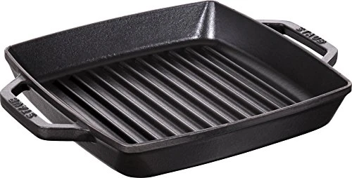 Zwilling Staub Grillpfanne eckig 23x23cm schwarz