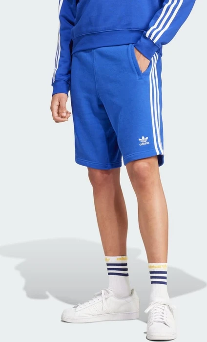 adidas Adicolor 3-Streifen Trainingshose kurz semi lucid blue (Herren)