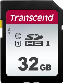 Transcend 300S R100/W20 32GB, UHS-I U1, Class 10