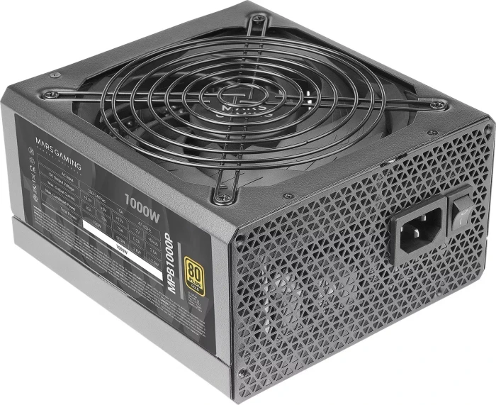 Mars Gaming MPB1000P schwarz 1000W, ATX 3.1