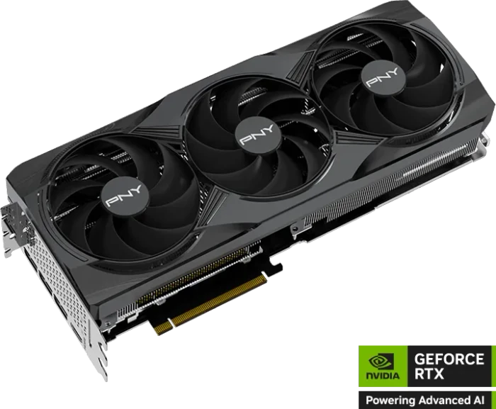PNY GeForce RTX 5070 Ti Overclocked Triple Fan Plus, 16GB GDDR7, HDMI, 3x DP