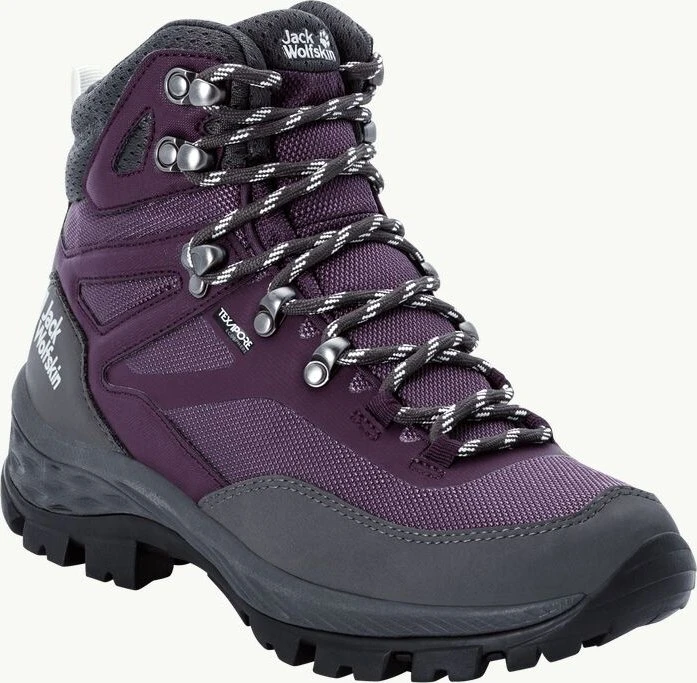 Jack Wolfskin Rebellion Guide Texapore Mid violett/grau (Damen)