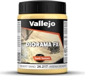 Vallejo Diorama Effects Earth Texture desert sand, 200ml