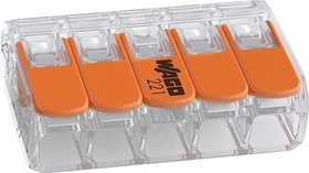 Wago COMPACT-Verbindungsklemme bis 4mm² 3-Leiter, 25 Stück