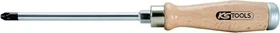 KS Tools ERGOTORQUE WOODmax Pozidriv Schraubendreher, PZ3x150mm