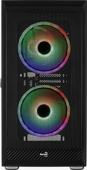 AeroCool Graphite ARGB, Glasfenster