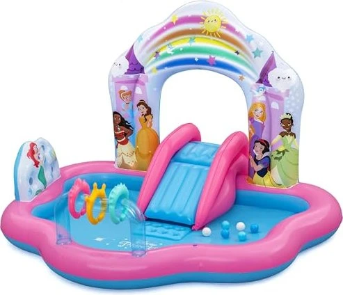 Bestway Disney Princess Zauberhafte Welt Planschbecken oval 221x193x140cm