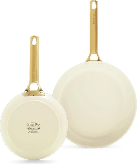 GreenPan Padova Reserve Bratpfannen-Set creme, 2-tlg. (CC008494-001)