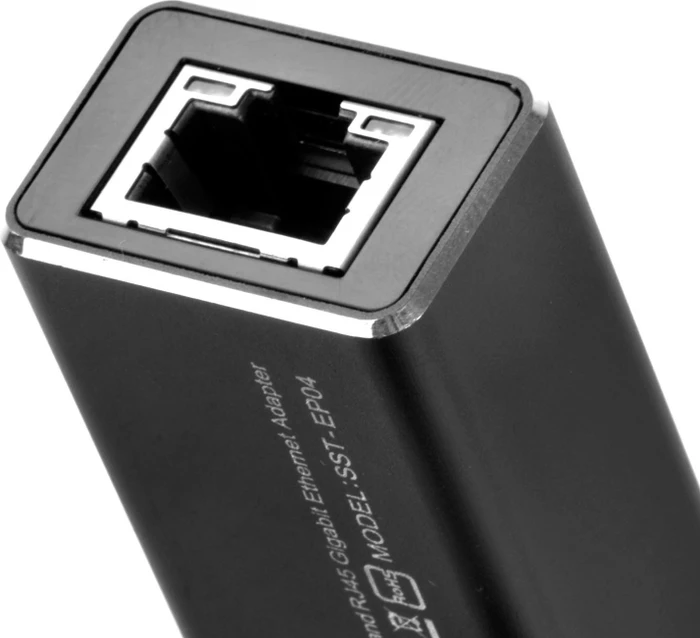 SilverStone EP04 Hub, LAN-Adapter, RJ-45, USB-A 3.0 [Stecker]