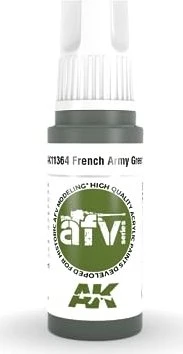AK-Interactive 3rd Gen Acrylic Colors AFV Series french army green, 17ml
