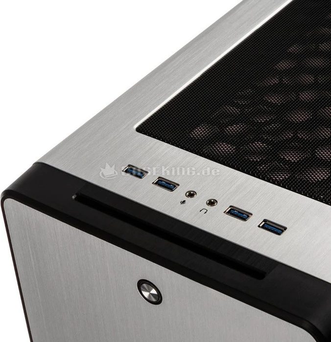 Raijintek Asterion Plus, silber, Acrylfenster