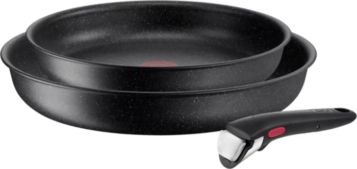 Tefal L39990 Ingenio Black Stone Pfannen-Set, 3-tlg.