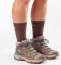 Salomon X Ultra 360 Leather Mid GTX desert tan/iron/green milieu (Damen) Vorschaubild