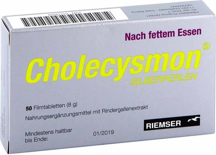 Cholecysmon Silberperlen Filmtabletten, 50 Stück